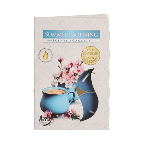 Set 6 lumanari parfumate summer morning