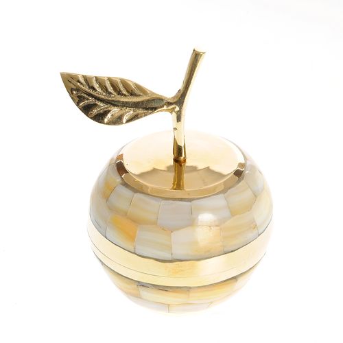 Decoratiune cutie din metal in forma de mar