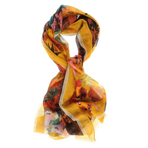 Esarfa din vascoza print floral