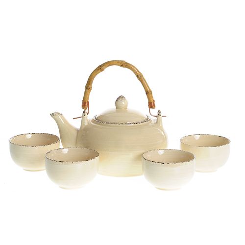 Set ceainic cu 4 cani