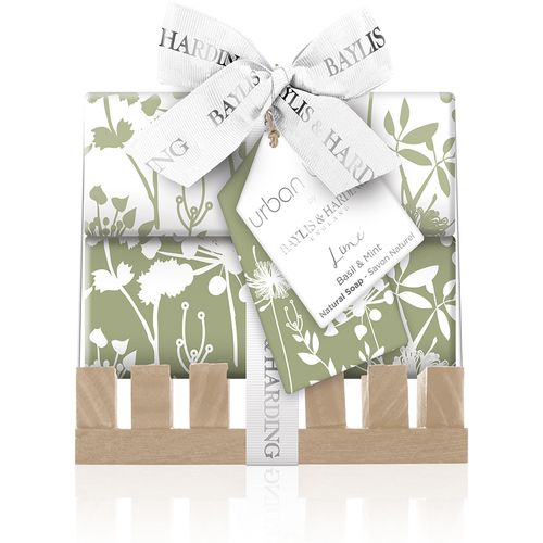 Set de cosmetice cu suport de lemn pentru sapun