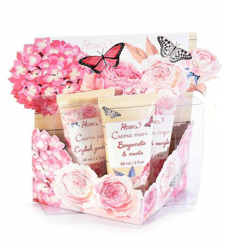 Set 3 produse cosmetice cu arome florale