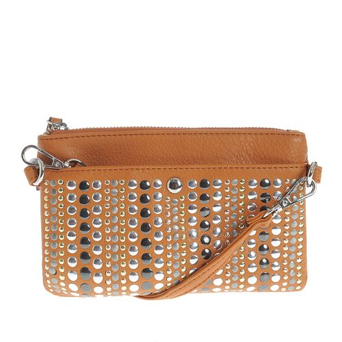 Geanta mini camel cu bareta de umar