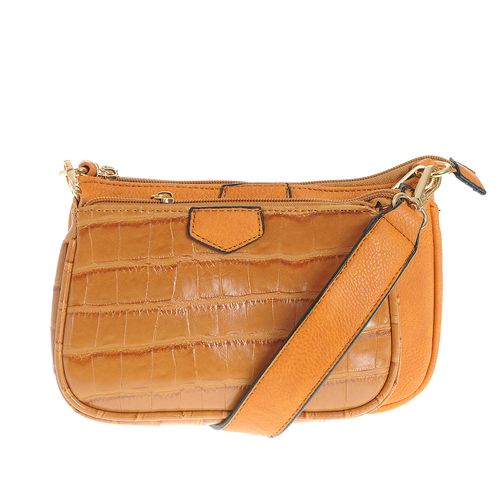 Geanta camel dubla
