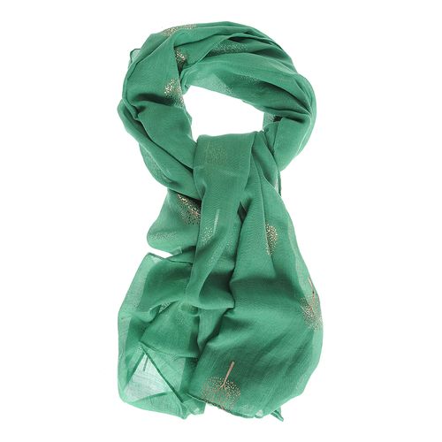 Esarfa verde print copaci