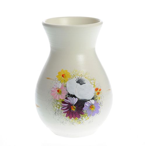 Vaza ceramica pictata manual 20cm - vaza ceramica pictata manual 20 cm