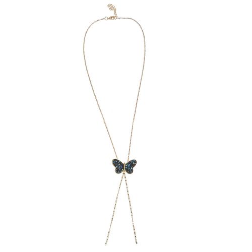 Colier auriu cu fluture