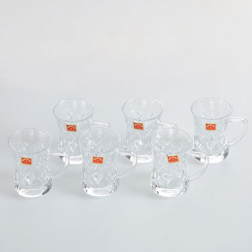 Set 6 cesti de ceai din sticla 145ml