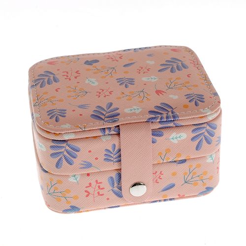 Cutie de bijuterii decor frunze