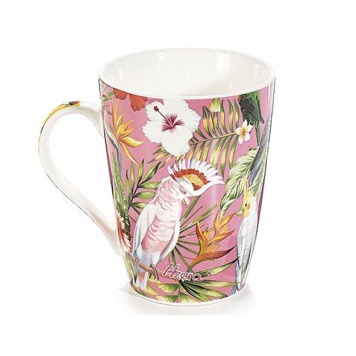 Cana ceramica cu print exotic 450 ml