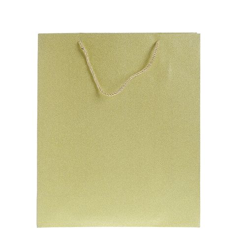 Punga aurie de cadou cu sclipici l