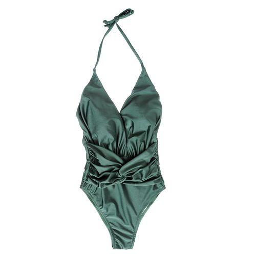 Costum de baie intreg cu decolteu in v