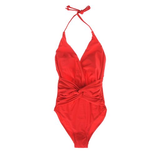 Costum de baie intreg rosu
