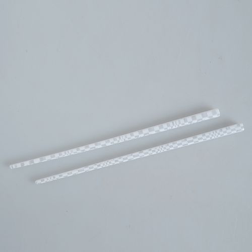 Set 2 ace albe pentru coc 20 cm