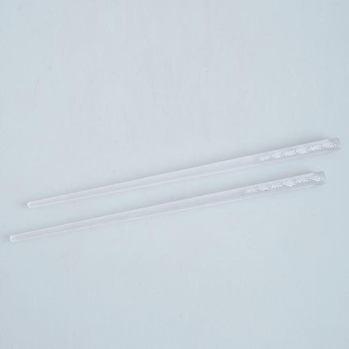 Set ace albe pentru coc 20 cm