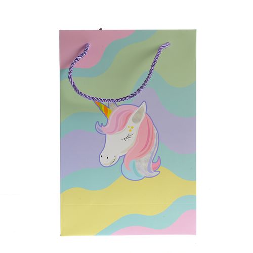 Meli Melo Punga cadou pentru copii cu unicorn 30x20cm