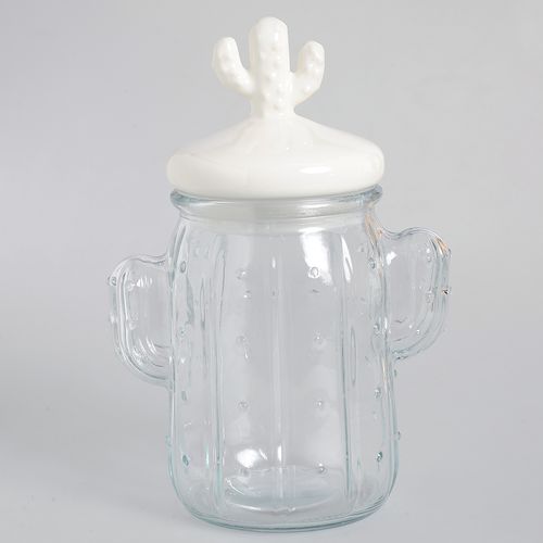 Borcan alimentar in forma de cactus 23 cm