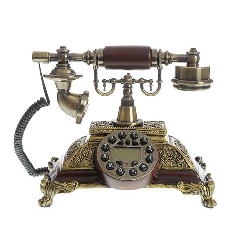 Decoratiune telefon cu aspect antic