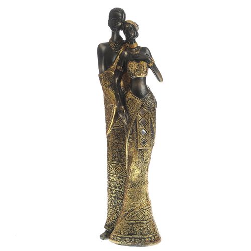 Statueta cuplu african 35 cm