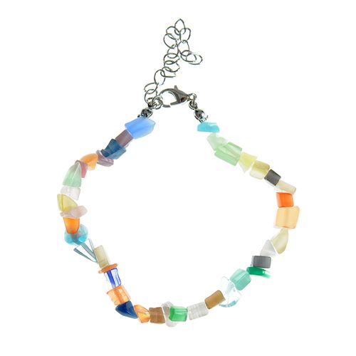 Bratara cu pietre multicolore