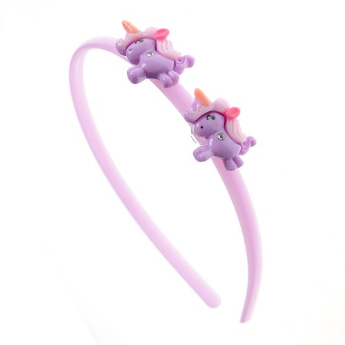 Bentita roz cu doi unicorni
