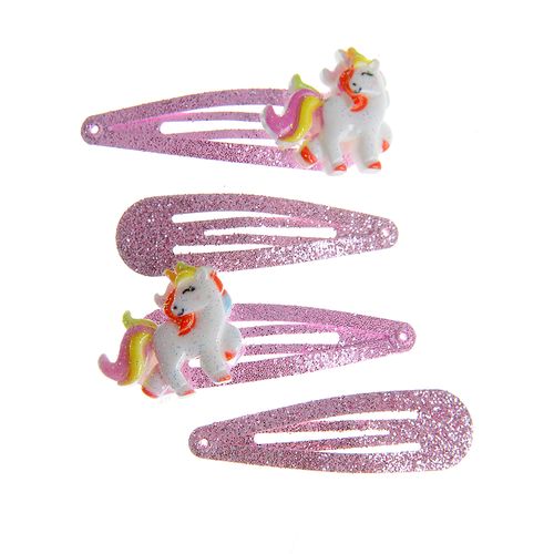 Set 4 agrafe cu unicorn