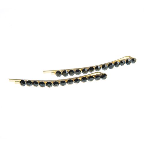 Set 2 agrafe negre