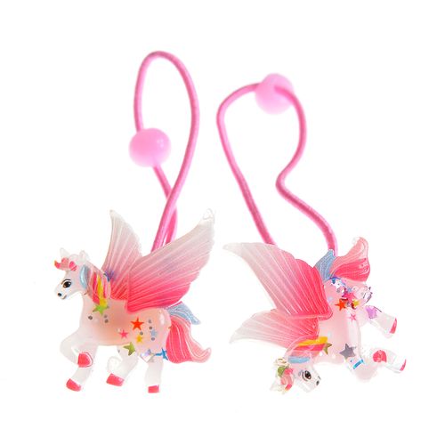 Set 2 elastice de par cu unicorn