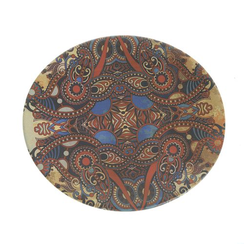 Farfurie ovala cu model mandala 21 cm