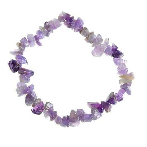 Bratara mov din pietre naturale
