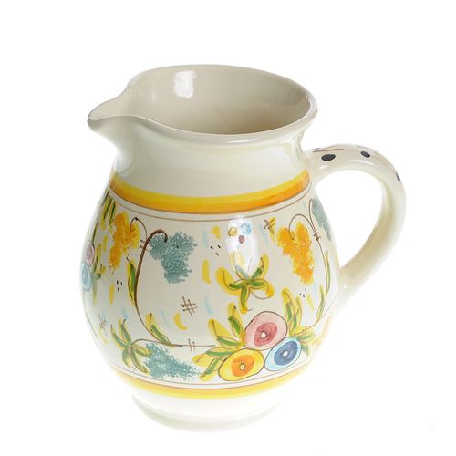 Carafa din ceramica cu motive florale 0.5 l